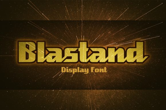 Blastand: A Bold Handwritten Font for Real Business Branding