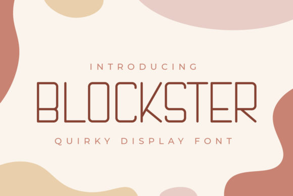 Blockster: A Thin, Geometric Display Font That Just Works