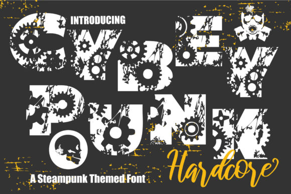 Cyberpunk Font: Bold, Lively Display Type for Real Branding