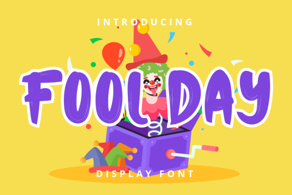 Fool Day: A Brushed Display Font That Feels Like a Deep Breath