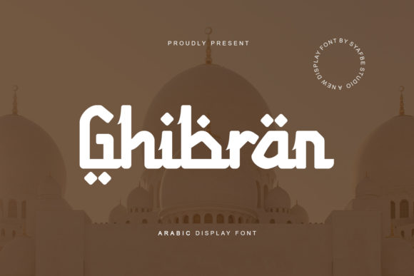 Ghibran: A Display Font with Editorial Soul