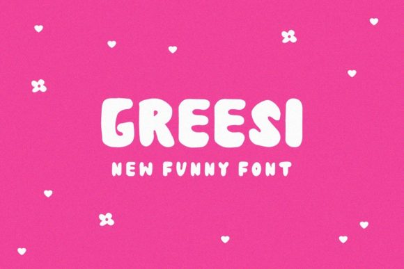 Greesi: A Playful Display Font for Scroll-Stopping Marketing