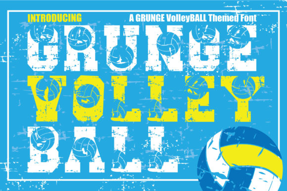 Grunge Volleyball: Raw, Energetic, Unapologetic