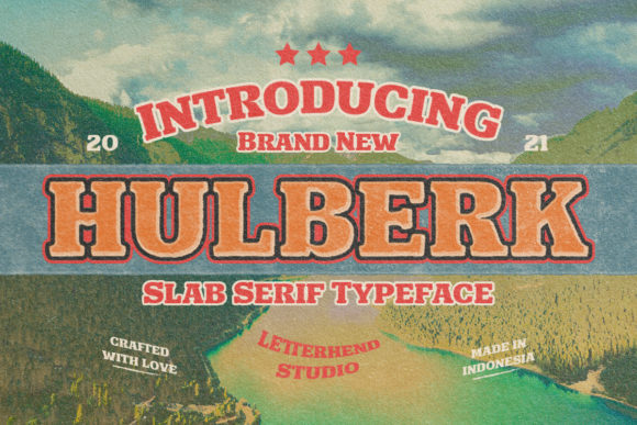 Hulberk: A Bold Display Font That Commands Attention