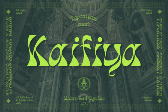 Kaifiya: A Display Font That Makes Your Brand Feel Intentional
