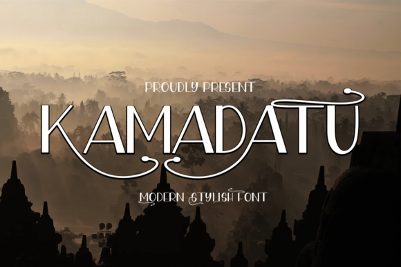 Kamadatu: A Display Font That Makes Your Brand Feel Instantly Polished