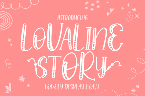 Lovaline Story: A Playful Display Font That Fits Real Web Layouts
