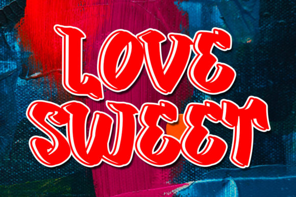 Love Sweet: A Display Font That Feels Like a Handwritten Hug