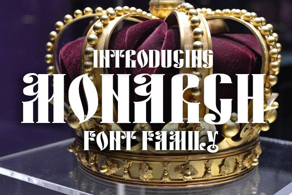 Monarch: A Display Font That Elevates Handmade Design