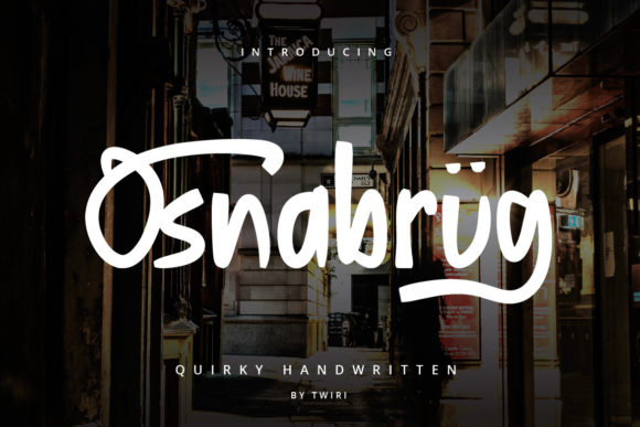 Osnabrug: A Modern Display Font for Scroll-Stopping Brand Content
