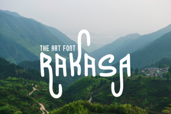 Rakasa: A Display Font That Makes Your Headlines Instantly Clickable