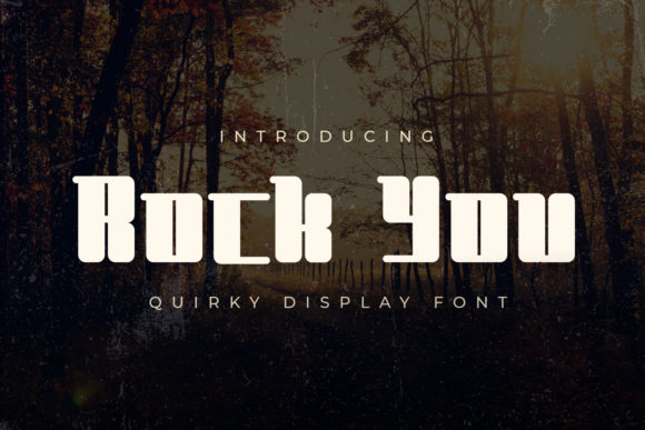 Rock You: A Bold Display Font That Elevates Real Business Branding