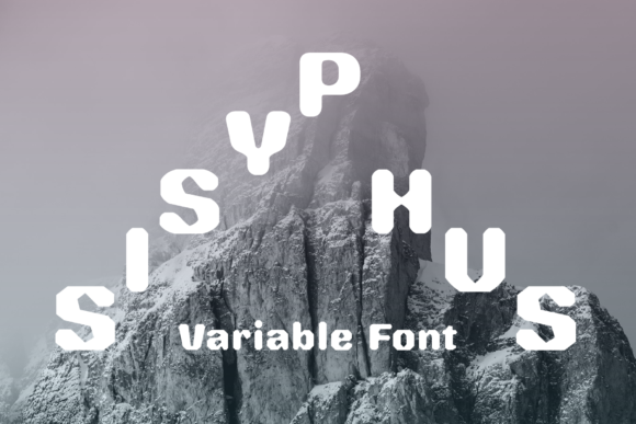 Sisyphus Display Font for Handmade Creators