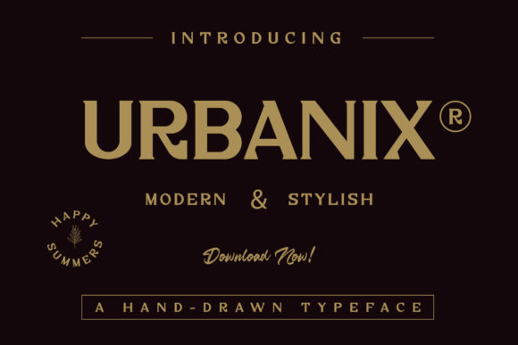 Urbanix: A Serif Font That Makes Your Campaigns Instantly Clearer
