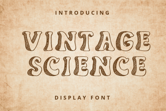 Vintage Science: A Display Font That Adds Instant Character to Your Brand