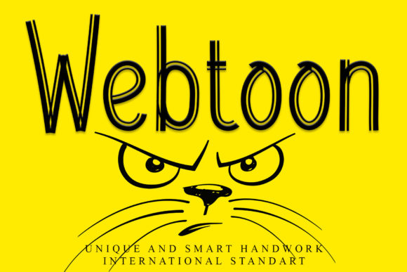 Webtoon: A Cute & Dainty Display Font for Delightful Branding