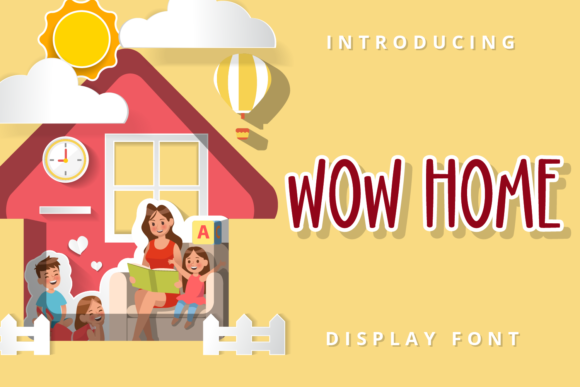 Wow Home: A Display Font That Actually Delivers